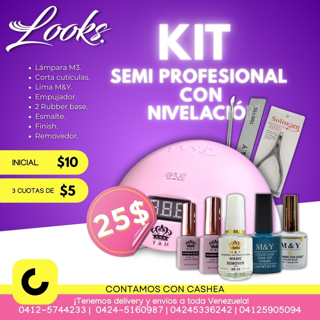 Kit semi profesional con nivelación