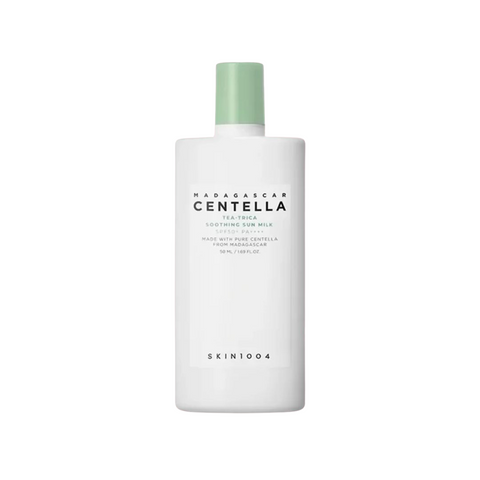 Skin 1004 Madagascar Centella Tea-Trica Soothing Sun Milk SPF 50+ PA++++ 50ml