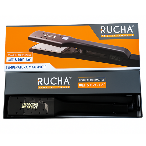 Plancha Wet & Dry Titanium Tourmaline Rucha