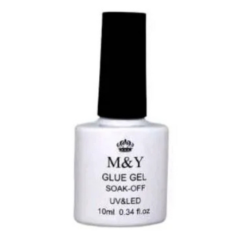 GLUE GEL SOAK-OFF UV LED 10ML M&Y GELLY TIPS