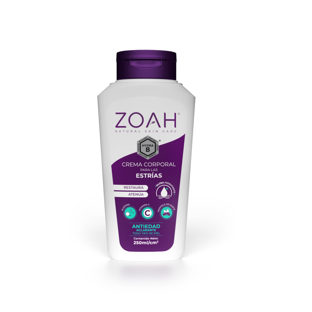 CREMA CORPORAL ZOAH PARA LAS ESTRIAS