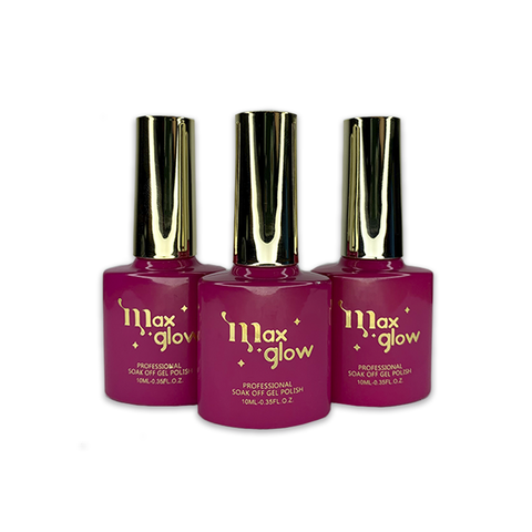 ESMALTE MAX GLOW SEMIPERMANENTE SURTIDOS 10 ML 74 407 UNICA