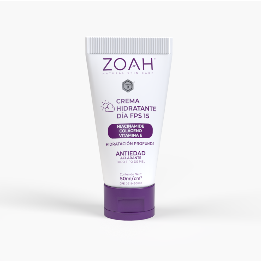 CREMA HIDRATANTE ZOAH DIA  ANTIEDAD 50ML