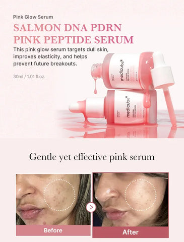 Suero de péptidos rosados PDRN