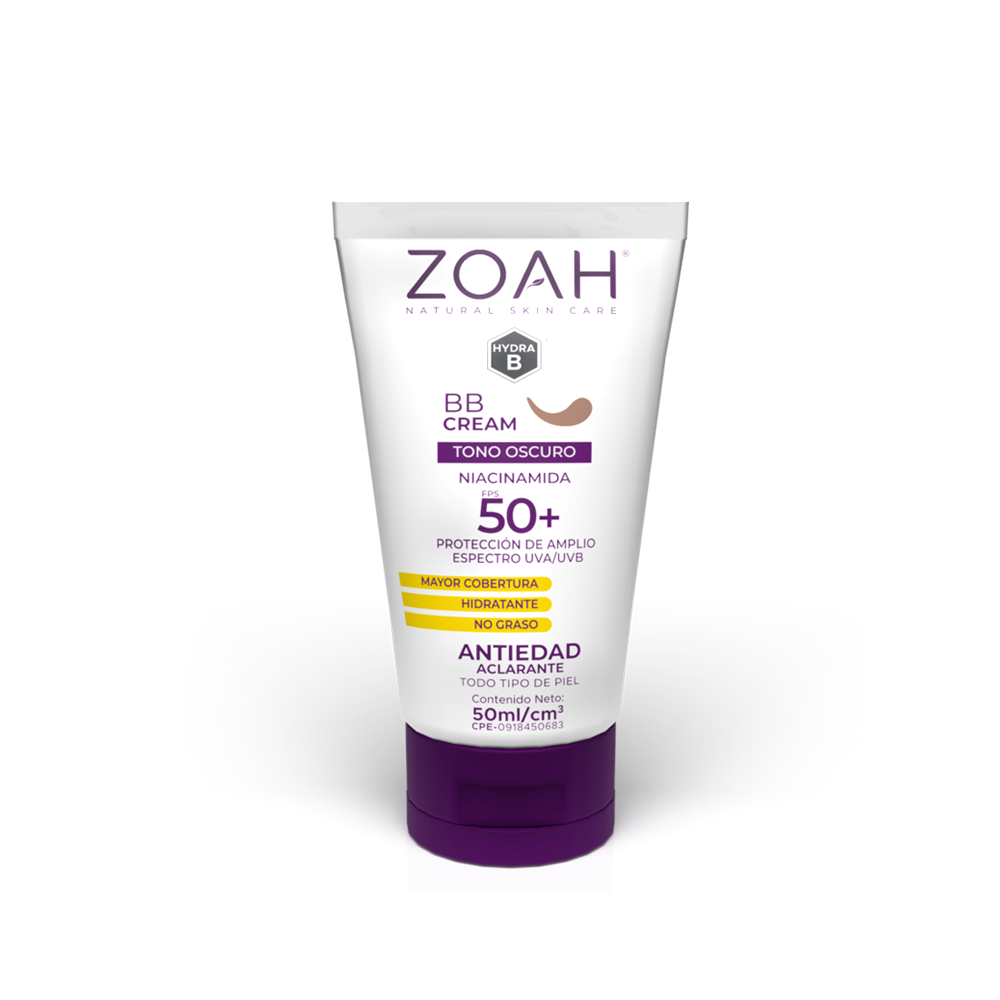 BB CREAM ZOAH 5 EN 1 TONO OSCURO 50 ML