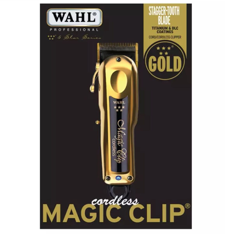 MAQUINA WAHL 5 STAR CORDLESS MAGIC CLIP GLOD TITANIUM