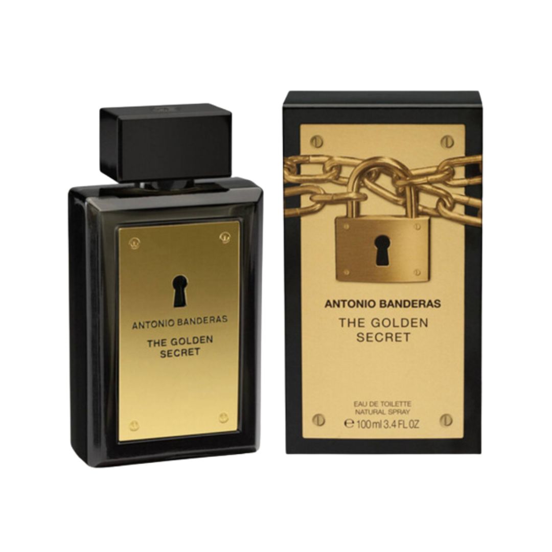 Perfume Golden Secret de Antonio Banderas 100ml.