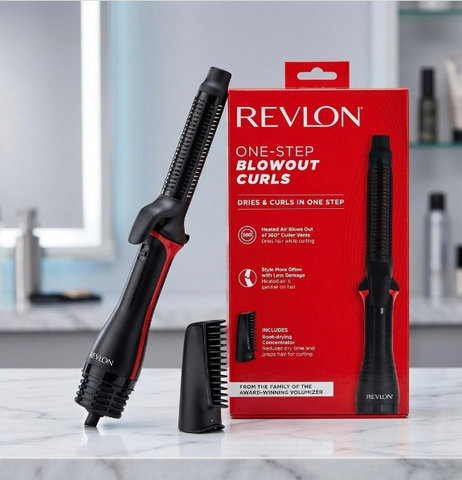 CEPILLO SECADOR REVLON ONE-STEP BLOWOUT CURLS