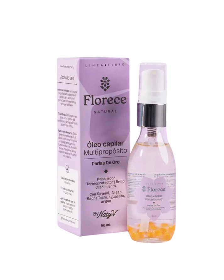 Florece Óleo Capilar Lirio Multipropósito