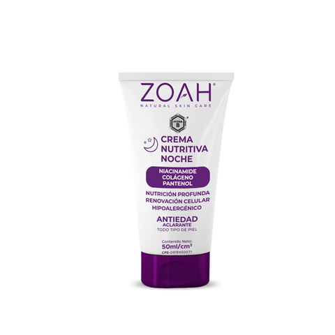 CREMA NUTRITIVA ZOAH NOCHE ANTIEDAD 50ML