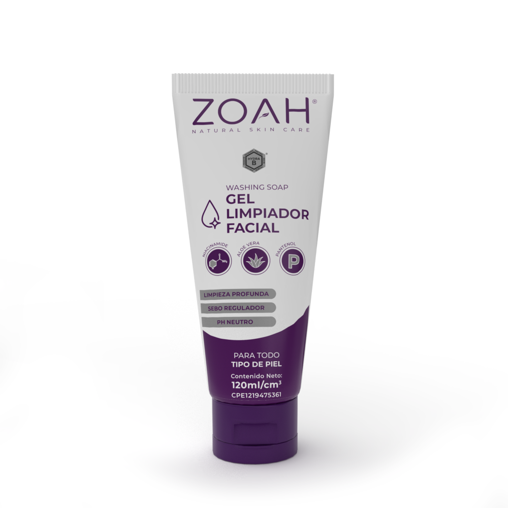 GEL ZOAH LIMPIADOR FACIAL ANTIEDAD 120ML