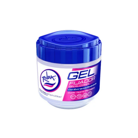 GEL FIJADOR ROLDA CON EXTRACTOS BOTANICOS BLANCO 120GR