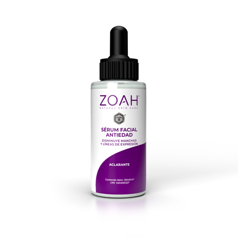 SERUM FACIAL ZOAH NIACINAMIDE ANTIEDAD 50ML