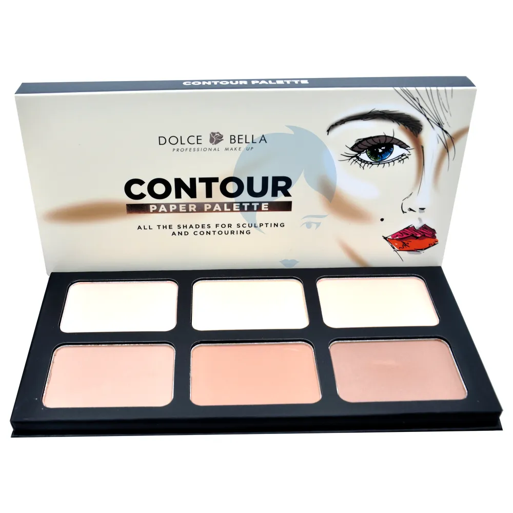 PALETA DE CONTORNOS DOLCE BELLA 6 TONOS X 4.5 GR